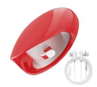 Boîtier De Rangement Automatique Pour Câbles Casque - Enrouleur Auto Avec Ventouse Ou Adhésif, Organisateur Câbles D'Écouteurs, Téléphone USB | Solution Stockage Bureau, Voyage Et Maison