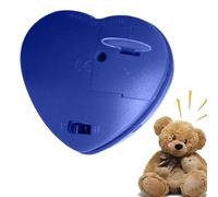 Boîtier Enregistrable - Enregistreur Vocal Peluche - 5x5x3 Cm | Module Audio 60 Secondes, Boîtier Enregistrable Pour Doudou, Bouton De Message Interactif Pour Jouet, Cadeau Saint-Valentin Et Noël