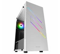 BOITIER MOYEN TOUR XL-ATX MARS GAMING MC-U3 RGB AVEC PANNEAU VITRÉ (BLANC)