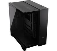 Boîtier PC - CORSAIR - CC-9011285-WW - 6500X Mid - Case per PC Torre, Alluminio Bianco/Grigio Satinato