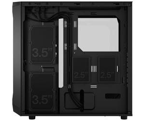 Boîtier PC FRACTAL DESIGN Focus 2 Nero TG Tinta Chiara