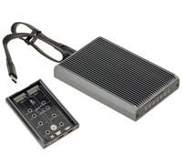 Boîtier RAID e Stazione di Clonazione USB 20G per 2 SSD M.2 NVMe e M.2 SATA
