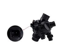 Boitier Termostato 97°C Per BMW Serie 5 E60 E61 Nero 1 Connettore 2 Pin