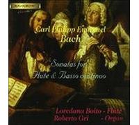 Bach Carl Philip Ema Sonate Per Flauto E Basso Continuo (CD)