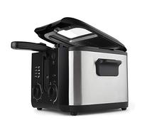 BOJ Freidora Profesional F-2500, Inoxidable, Cuba 2.5L Extraíble