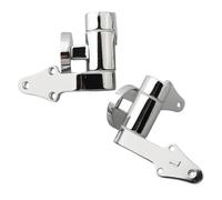 BOJHGO 2 Pezzi Cerniere for Sedile WC Connettore di Montaggio for Coperchio a Filo Chiusura Ammortizzata Parti Ricambio for in Lega Zinco