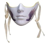 BOJHGO 5 pezzi maschera for gli occhi mascherata copertura for for la bocca donna uomo mezza for carnevale vestire