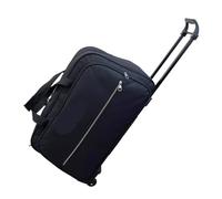 BOJHGO Borse da viaggio Trolley for bagagli breve con ruote Borsa pieghevole Valigia Oxford impermeabile di grande capacità(Black)
