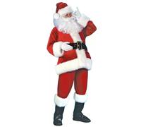 BOJHGO Costume cosplay di Babbo Natale papà in costume vestiti al uomini cinque for adulti caldi per Unisex(3XL)