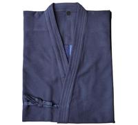 BOJHGO Tute da Judo Uniforme Kendo Hapkido Tuta Set tuta Aikido Arti marziali Asciugatura rapida Per Allenamento(Blue,180cm)