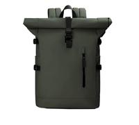 BOJHGO Zaino da viaggio for donna arrotolabile for laptop impermeabile espandibile for uomo trekking for weekend Business Zaino Rolltop(Green)