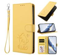 bojioderf Compatibile con Oppo K13 Turbo 5G,Compatibile con Oppo K13 Turbo Pro 5GCustodia per telefono con portacarte Flip Kickstand Yellow