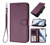 bojioderf Compatibile con Vivo X300 Pro Custodia Portafoglio con scomparto per carte Chiusura magnetica Supporto Violet