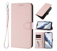 bojioderf Compatibile con Vivo X300 Pro Custodia Portafoglio con scomparto per carte Chiusura magnetica Supporto Pink