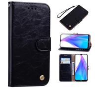 bojioderf Compatibile con Xiaomi Mi 6 MCE16 Custodia,Compatibile con Xiaomi Mi 6 MCE16 Stand Flip Chiusura magnetica Slot per carte Black