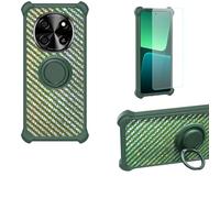 bojioderf Custodia Comaptibile per Blackview Oscal Tiger 8 Case Custodia [ con 9H HD Vetro Temperato] Cover Supporto PC + Silicone TZZH-LV