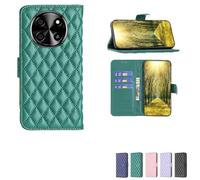 bojioderf Custodia Comaptibile per Blackview Oscal Tiger 8 Case Custodia Cover Supporto Premium in PU [ con 9H HD Vetro Temperato] XXF Green
