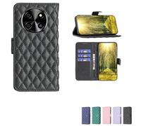 bojioderf Custodia Comaptibile per Blackview Oscal Tiger 8 Case Custodia Cover Supporto Premium in PU [ con 9H HD Vetro Temperato] XXF Black