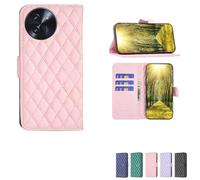 bojioderf Custodia Comaptibile per Doogee Note 59 Case Custodia Cover Supporto Premium in PU [ con 9H HD Vetro Temperato] XXF Pink