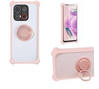 bojioderf Custodia Comaptibile per Emporia Me.6 Case Custodia [ con 9H HD Vetro Temperato] Cover Supporto PC + Silicone CSKB-FEN