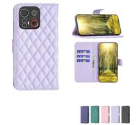 bojioderf Custodia Comaptibile per Emporia Smart.6 Case Custodia Cover Supporto Premium in PU [ con 9H HD Vetro Temperato] XXF Purple