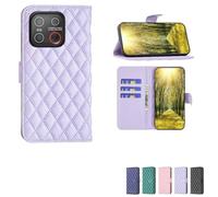 bojioderf Custodia Comaptibile per Emporia Smart.7 Lite Case Custodia Cover Supporto Premium in PU [ con 9H HD Vetro Temperato] XXF Purple