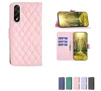 bojioderf Custodia Comaptibile per OnePlus Nord 5 Cph2707 Cph2709 Case Custodia Cover Supporto Premium in PU [ con 9H HD Vetro Temperato] XXF Pink