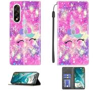 bojioderf Custodia Comaptibile per OnePlus Nord 5 Cph2707 Cph2709 Case Custodia Cover Supporto Premium in PU [ con 9H HD Vetro Temperato] CPT30