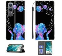 bojioderf Custodia Comaptibile per OnePlus Nord Ce4 Lite 5G Case Custodia Cover Supporto Premium in PU [ con 9H HD Vetro Temperato] CPT41