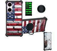 bojioderf Custodia Comaptibile per OnePlus Nord Ce5 Cph2717 Cph2719 Case Custodia [ con 9H HD Vetro Temperato] Cover Supporto PC + Silicone YGH-GQ