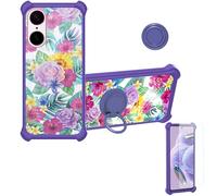 bojioderf Custodia Comaptibile per OnePlus Nord Ce5 Cph2717 Cph2719 Case Custodia [ con 9H HD Vetro Temperato] Cover Supporto PC + Silicone IMDZ-HUA1