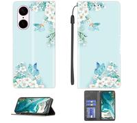 bojioderf Custodia Comaptibile per OnePlus Nord Ce5 Cph2717 Cph2719 Case Custodia Cover Supporto Premium in PU [ con 9H HD Vetro Temperato] CPT8