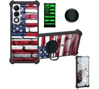 bojioderf Custodia Comaptibile per Oppo A5I PRO Cph2755 Case Custodia [ con 9H HD Vetro Temperato] Cover Supporto PC + Silicone YGH-GQ