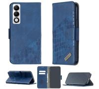bojioderf Custodia Comaptibile per Oppo A5I PRO Cph2755 Case Custodia Cover Supporto Premium in PU [ con 9H HD Vetro Temperato] BF04 Blue