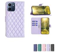 bojioderf Custodia Comaptibile per Oppo A5X 5G Pkw110 Case Custodia Cover Supporto Premium in PU [ con 9H HD Vetro Temperato] XXF Purple