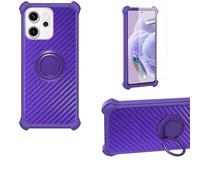 bojioderf Custodia Comaptibile per Oppo Reno14 FS 5G Case Custodia [ con 9H HD Vetro Temperato] Cover Supporto PC + Silicone TZZH-ZI