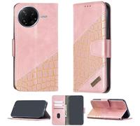 bojioderf Custodia Comaptibile per Poco F7 PRO Case Custodia Cover Supporto Premium in PU [ con 9H HD Vetro Temperato] BF04 Pink