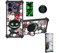 bojioderf Custodia Comaptibile per Symphony Z72 Case Custodia [ con 9H HD Vetro Temperato] Cover Supporto PC + Silicone YGH-LZM