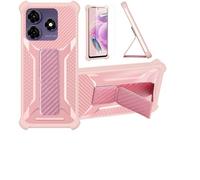 bojioderf Custodia Comaptibile per Symphony Z72 Cover Custodia Case Ibrida [con Protezione dello Schermo in Vetro temperato] [Supporto Magnetico Pieghevole] Rose