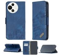bojioderf Custodia Comaptibile per TCL 60 Se Nxtpaper 5G T521K Case Custodia Cover Supporto Premium in PU [ con 9H HD Vetro Temperato] BF04 Blue
