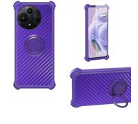 bojioderf Custodia Comaptibile per TCL 60 Se Nxtpaper 5G T521N T521D Case Custodia [ con 9H HD Vetro Temperato] Cover Supporto PC + Silicone TZZH-ZI