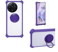 bojioderf Custodia Comaptibile per TCL 60 Se Nxtpaper 5G T521N T521D Case Custodia [ con 9H HD Vetro Temperato] Cover Supporto PC + Silicone CSKB-ZI
