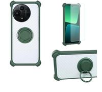 bojioderf Custodia Comaptibile per TCL 60 Se Nxtpaper 5G T521N T521D Case Custodia [ con 9H HD Vetro Temperato] Cover Supporto PC + Silicone CSKB-LV