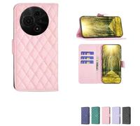 bojioderf Custodia Comaptibile per TCL 60 Se T517H Case Custodia Cover Supporto Premium in PU [ con 9H HD Vetro Temperato] XXF Pink