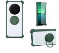 bojioderf Custodia Comaptibile per TCL 605 T517A Case Custodia [ con 9H HD Vetro Temperato] Cover Supporto PC + Silicone CSKB-LV