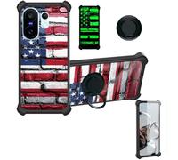 bojioderf Custodia Comaptibile per Vivo X200 Fe V2505 V2503 Case Custodia [ con 9H HD Vetro Temperato] Cover Supporto PC + Silicone YGH-GQ