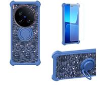 bojioderf Custodia Comaptibile per Vivo X200 Ultra V2454Da V2454A Case Custodia [ con 9H HD Vetro Temperato] Cover Supporto PC + Silicone TZZH-LAN