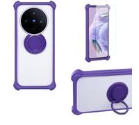 bojioderf Custodia Comaptibile per Vivo X200S V2458A Case Custodia [ con 9H HD Vetro Temperato] Cover Supporto PC + Silicone CSKB-ZI