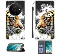 bojioderf Custodia Comaptibile per Zte Blade A76 5G Case Custodia Cover Supporto Premium in PU [ con 9H HD Vetro Temperato] CPT40