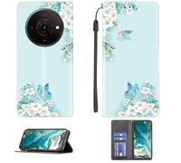 bojioderf Custodia Comaptibile per Zte Blade A76 5G Case Custodia Cover Supporto Premium in PU [ con 9H HD Vetro Temperato] CPT8
